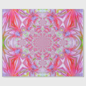 Rotes Kristallpapier Geschenkpapier (Flach)