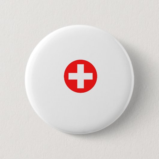 ROTES KROSS BUTTON (Vorderseite)