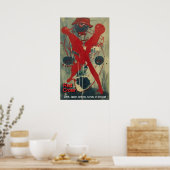 ROTES KROSS POSTER (Küche)