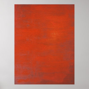 Rotes Kunst-Plakat Poster