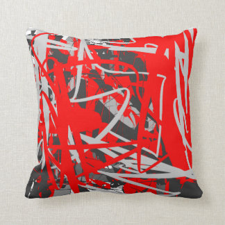 rotes Kunstkissen Kissen