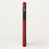 Rotes Kunstleder Case-Mate iPhone Hülle (Hinten/Links)