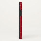 Rotes Kunstleder Case-Mate iPhone Hülle (Hinten/Rechts)