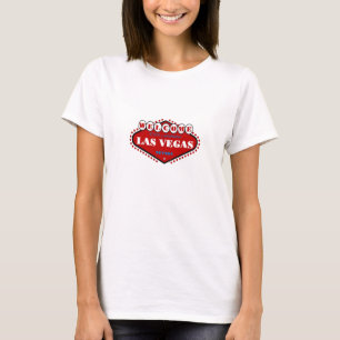 Rotes Las- Vegaslogo-Damen-Baby - Puppe T-Shirt
