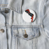 Rotes Laternen-Korps - Raserei, die 2 lehnt Button (Beispiel)