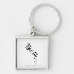 Rotes Laternen-Korps - Raserei, die 3 lehnt Schlüsselanhänger