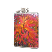 Rotes Leaf Tree Flask Flachmann (Links)