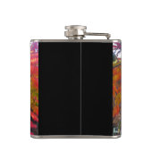Rotes Leaf Tree Flask Flachmann (Rückseite)