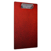Rotes Leder Klemmbrett (Rechts)