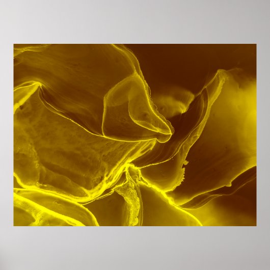 Rotes Leder, Textur Poster (Vorne)