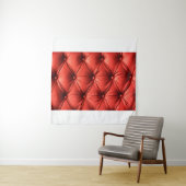 Rotes Leder, Textur Wandteppich (Beispiel)