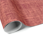 Rotes Leinen Geschenkpapier (Rolleneckpunkt)