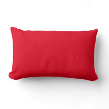 Rotes Lendenkissen 33 cm x 53 cm