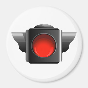 Rotes Licht für Klassenzimmer-Management/was auch Magnet