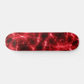 Rotes Licht-Ströme Skateboard (Horizontal)