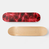 Rotes Licht-Ströme Skateboard (Horizontal)