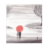 Rotes Liebe Notizblock (Vorderseite)