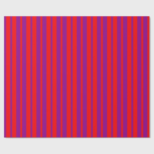 Rotes Lila Stilmuster Muster Geschenkpapier (Flach)