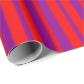 Rotes Lila Stilmuster Muster Geschenkpapier (Rolleneckpunkt)