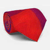 Rotes Lila und Blaues Cooles Halstuch Krawatte (Gerollt)
