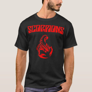 Rotes Logo am besten verkaufen Skorpione Heavy Met T-Shirt
