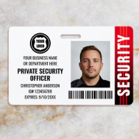 Rotes Logo des Fotos des Sicherheitsbeauftragten f