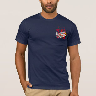 Rotes Löschfahrzeug T-Shirt