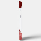 Rotes Mädchen mit Afro mit rosa Sonnenbrille Case-Mate iPhone Hülle (Rückseite / Links)