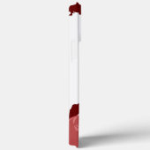 Rotes Mädchen mit Afro mit rosa Sonnenbrille Case-Mate iPhone Hülle (Rückseite / Rechts)