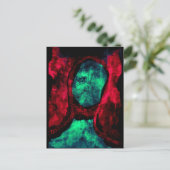 "Rotes Madonna" JTG Kunst-Postkarte Postkarte (Stehend Vorderseite)