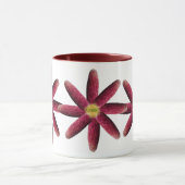 Rotes Maismuster Tasse (Zentrum)