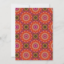 Rotes MANDALA
