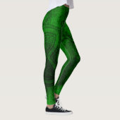 Rotes Mandala-Muster Leggings (Rechts)