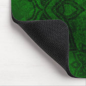 Rotes Mandala-Muster Mousepad (Ecke)