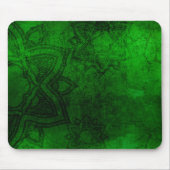 Rotes Mandala-Muster Mousepad (Vorne)