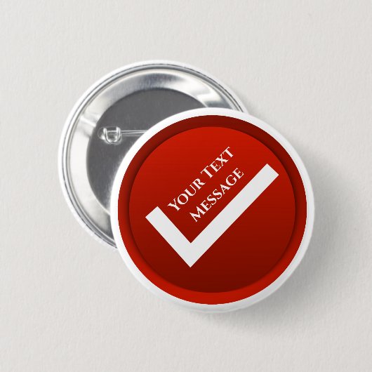 rotes Markierungszeichen Button (Vorne & Hinten)