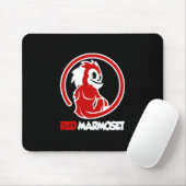Rotes Marmoset Mousepad (Mit Mouse)