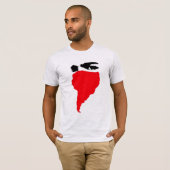 rotes Masken T-Shirt (Vorne ganz)