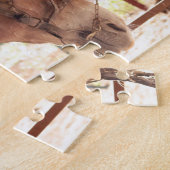 Rotes Maultier-Puzzlespiel Puzzle (Seite)