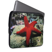 Rotes Meer der Stern-Fisch-| Laptopschutzhülle (Vorne Rechts)