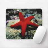 Rotes Meer der Stern-Fisch-| Mousepad (Mit Mouse)