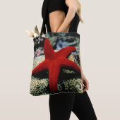 Rotes Meer der Stern-Fisch-| Tasche (Von Nahem)