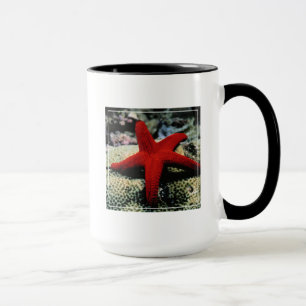 Rotes Meer der Stern-Fisch-  Tasse