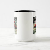 Rotes Meer der Stern-Fisch-| Tasse (Zentrum)