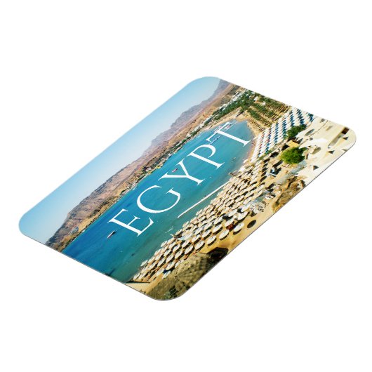 Rotes Meer in Sharm el Sheikh (Ägypten) Postkarte Magnet (Linke Seite)