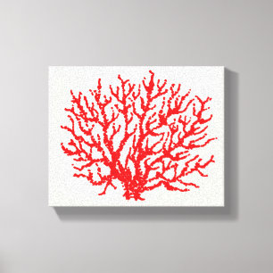 Rotes Meer Korallen-Wandkunst Leinwanddruck