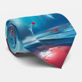 Rotes Meer Krawatte (Gerollt)