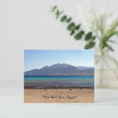 Rotes Meer Laguna Postkarte (Stehend Vorderseite)