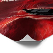 Rotes Meer Poster (Ecke)