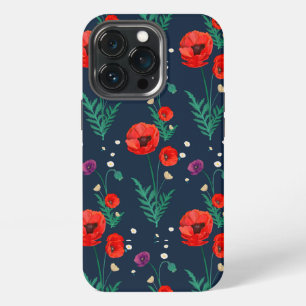 Rotes Mohn Blumen-Design Case-Mate iPhone-Hülle iPhone 13 Pro Hülle